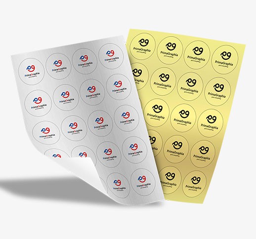 Stiker Metalize A3